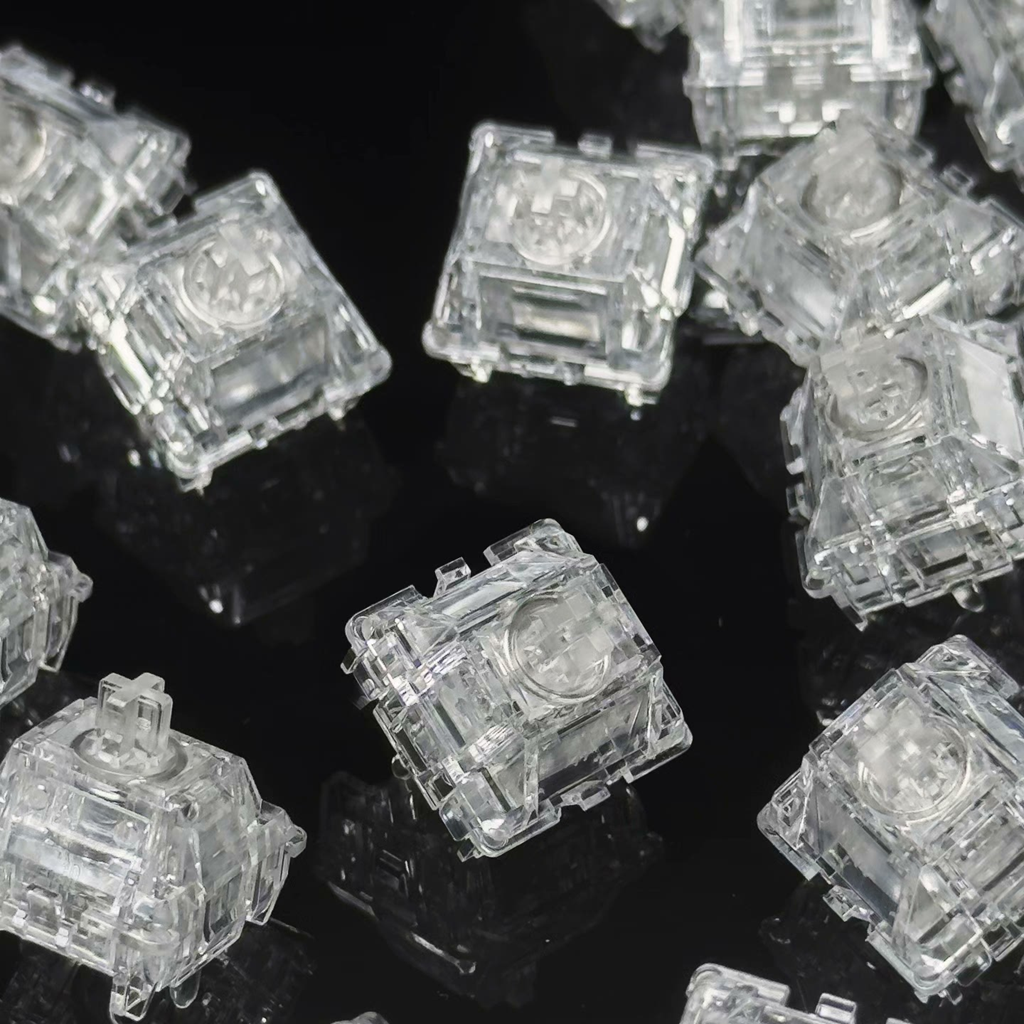 Keyboard Gaming Transparent - UR Ice Magnetic Extreme Switch Fully
