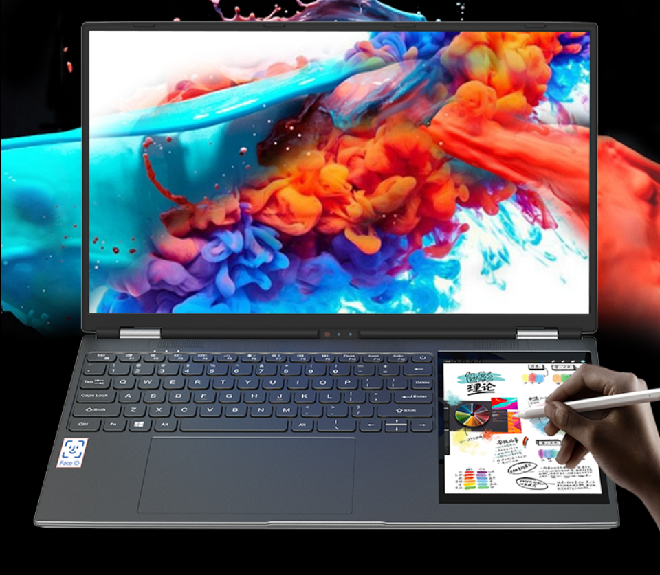 Keyboard Gaming Mac - Dual Screen Laptop 15.6