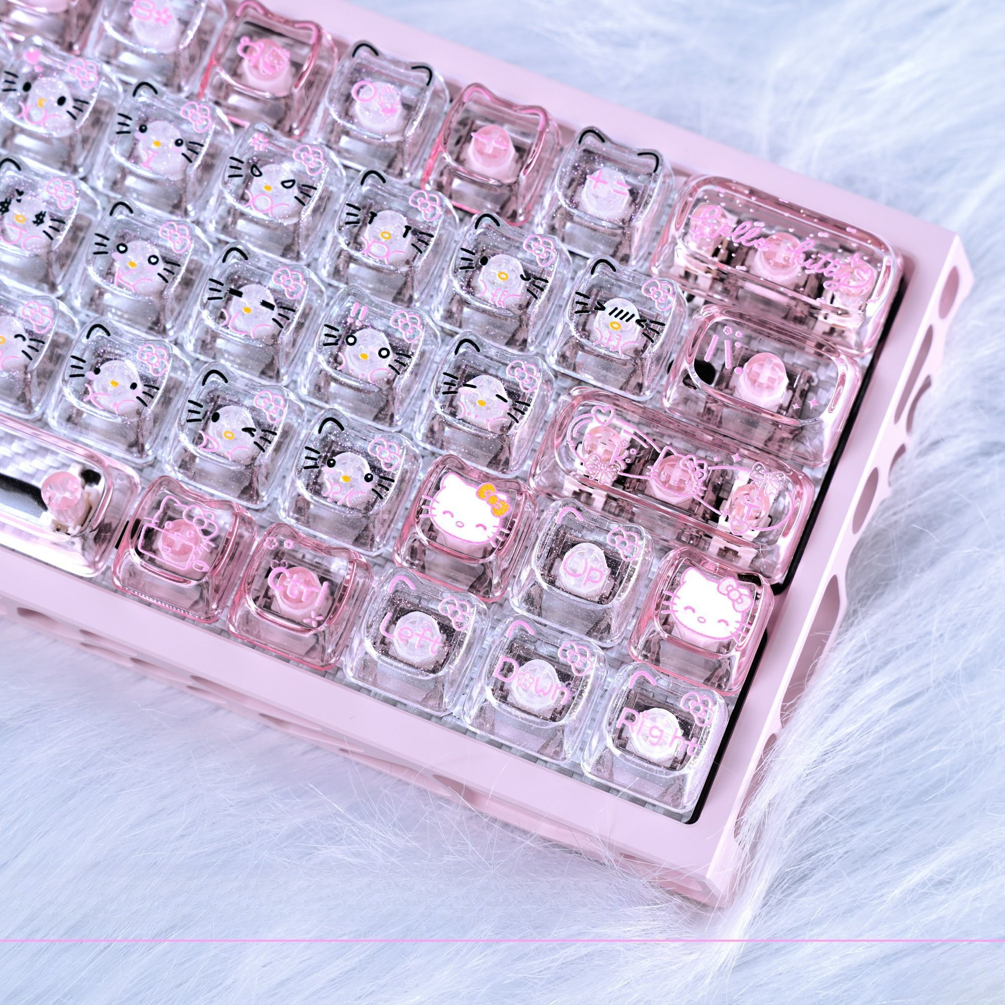 Anime Sanrio Hello Kitty Trans - Keyboard Gaming Transparent avis et prix