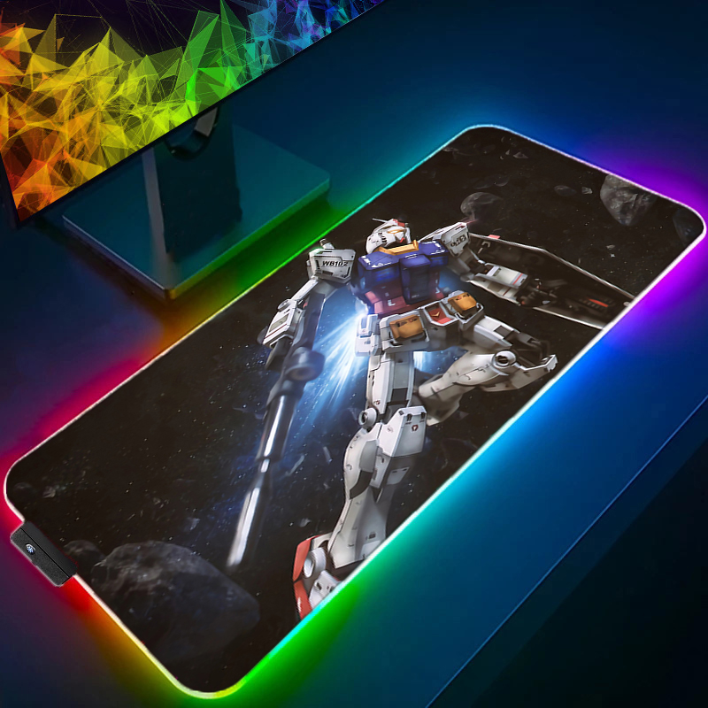 RGB Kawaii Mouse Pad Anime Gab - Gaming Keyboard Mobile avis et prix