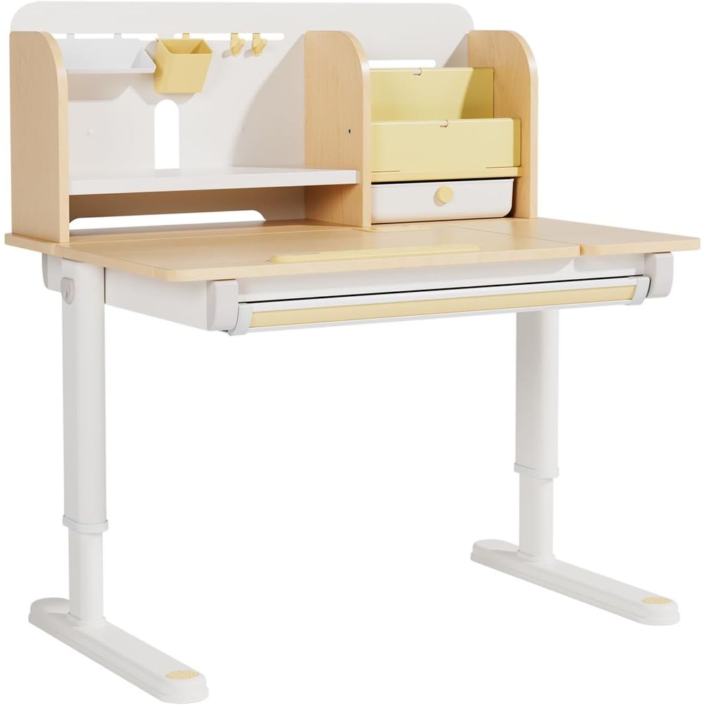 Adjustable Wooden Kids Desk wi - Wrist Rest Wood avis et prix