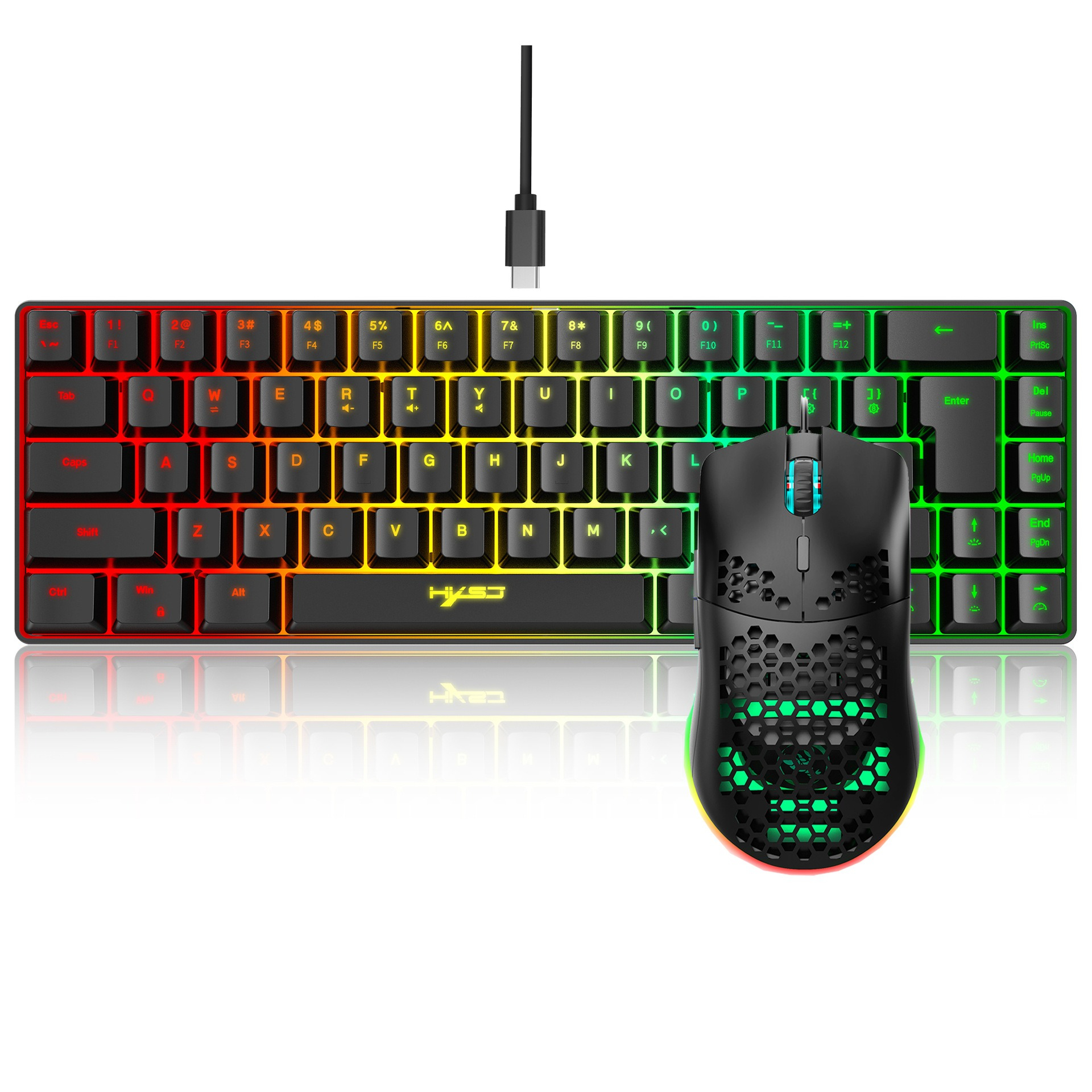 Keyboard and mouse 68key wired - Keyboard Mouse Bundle Gaming avis et prix