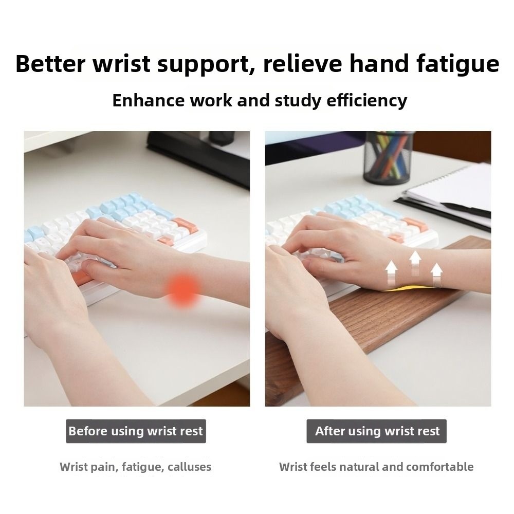 Wooden Keyboard Wrist Rest Erg - Wrist Rest Wood avis et prix