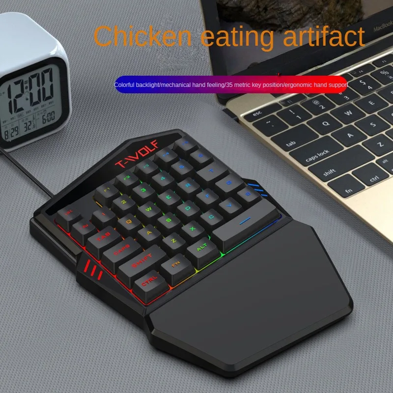 T-WOLF TF900 One Handed Keyboa - Gaming Keyboard Mobile avis et prix