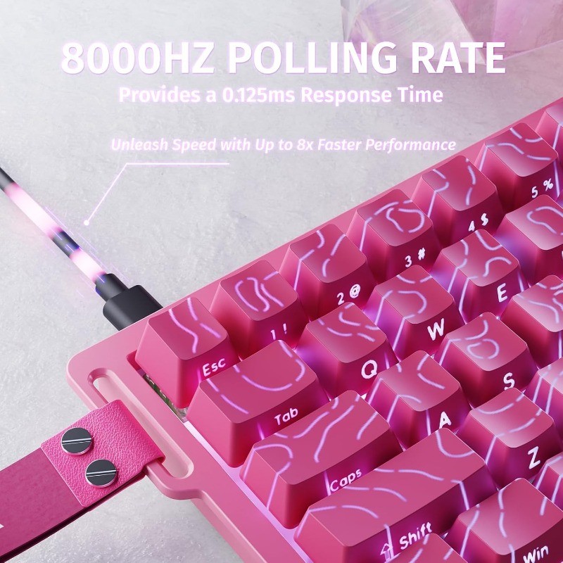 ATTACK SHARK X68 HE 8000Hz Rap - Keyboard Gaming Mac avis et prix
