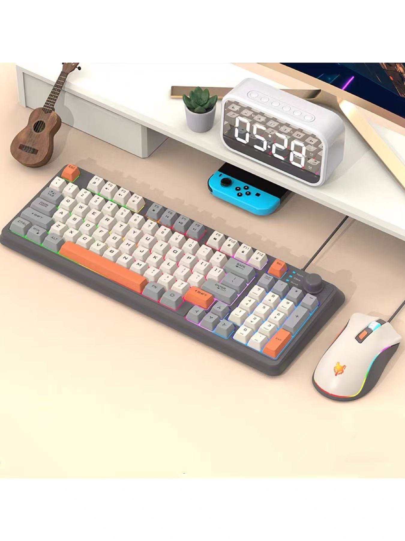 K820 USB Wired Gaming Keyboard - Gaming Keyboard Mouse Set avis et prix