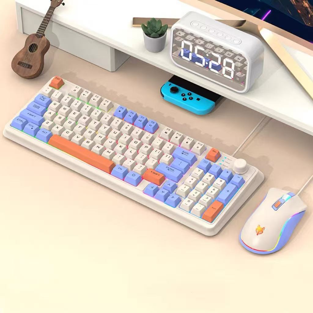 K820 USB Wired Gaming Keyboard - Gaming Keyboard Mouse Set avis et prix