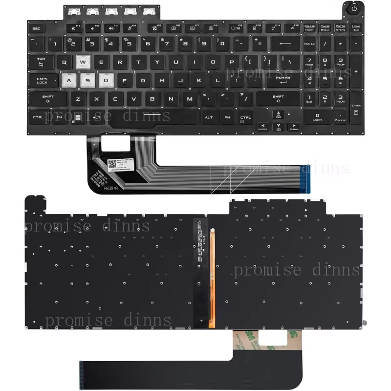 M   US Keyboard for Asus TUF G - Gaming Keyboard Asus avis et prix