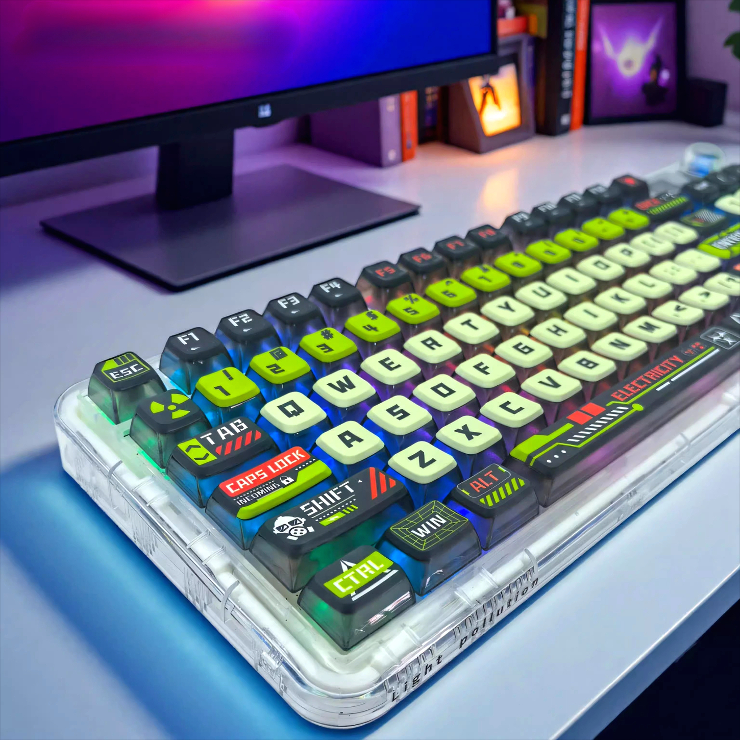 Apocalypse Biochemical, Four S - Keyboard Gaming Transparent avis et prix