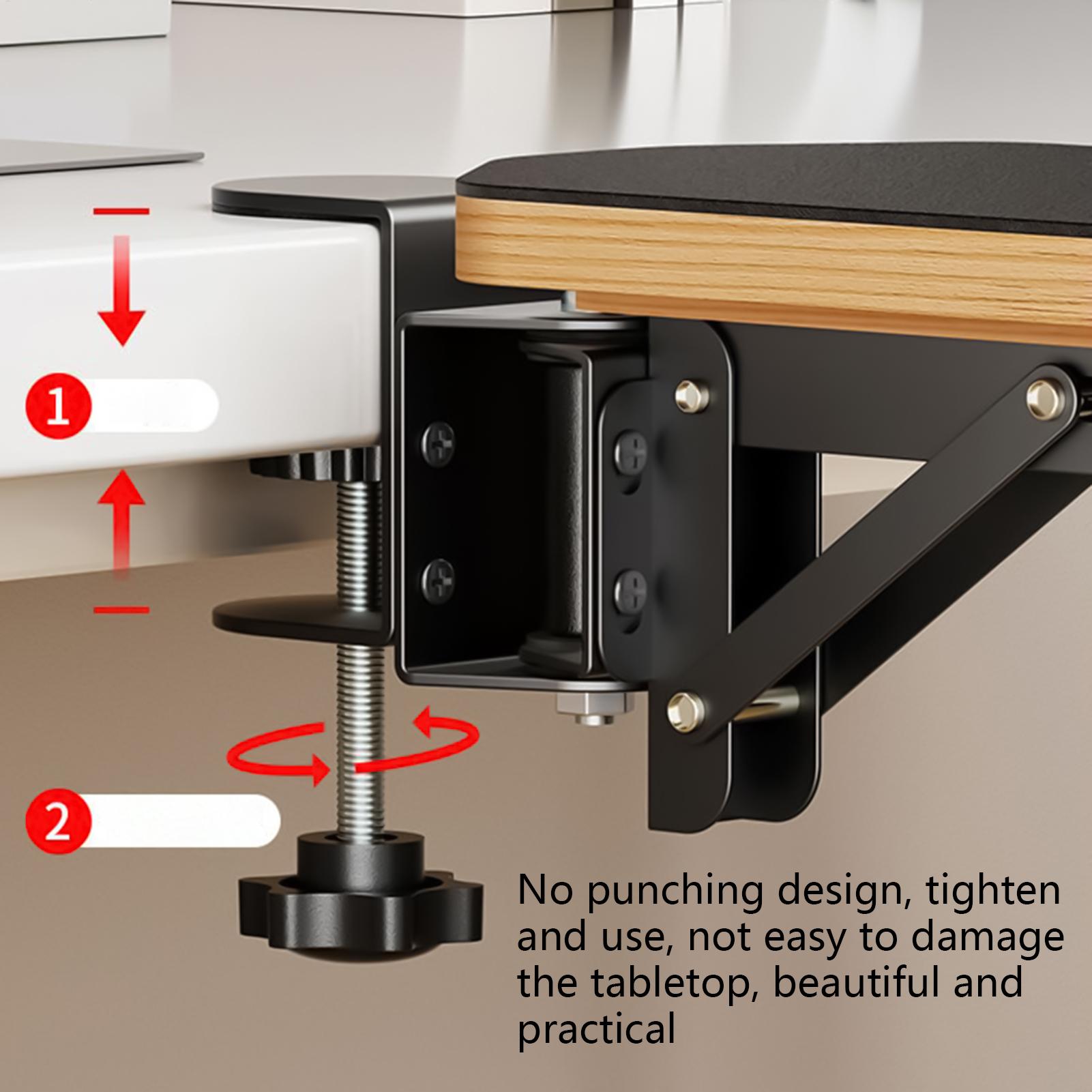 Computer Desk Arm Rest Pad Arm - Wrist Rest Wood avis et prix