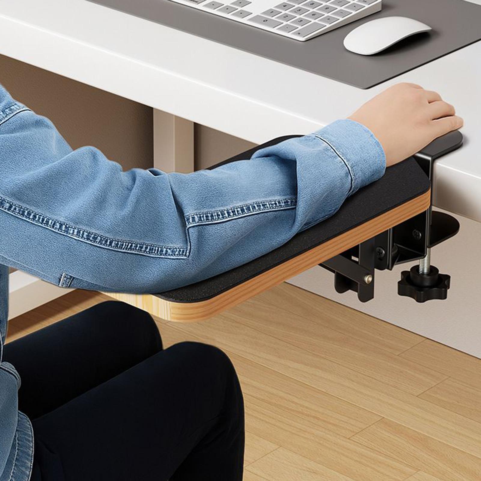 Computer Desk Arm Rest Pad Arm - Wrist Rest Wood avis et prix