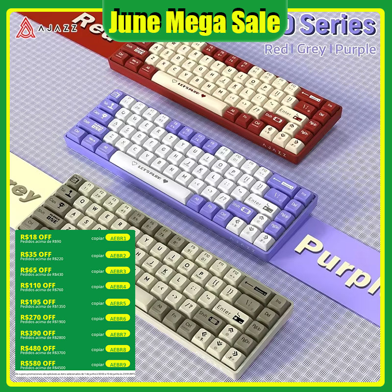 AJAZZ AK680 65% Wired Gaming M - Keyboard Gaming Transparent avis et prix