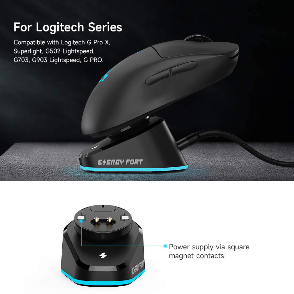 Gaming Mouse Charger For Logit - Gaming Keyboard Ergonomic avis et prix