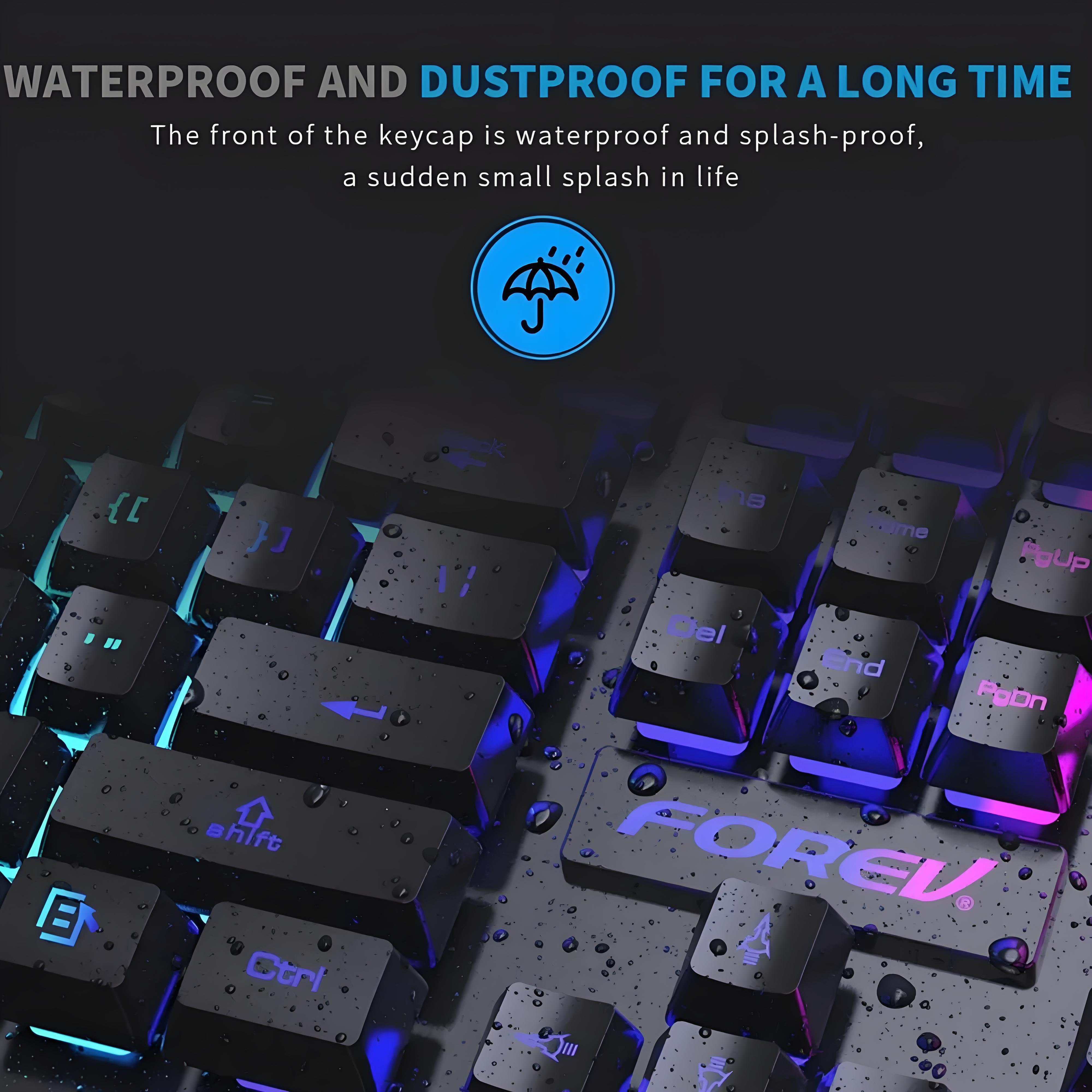 104 key Wired Gaming Keyboard  - Gaming Keyboard Mouse Set avis et prix