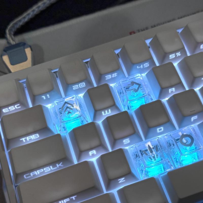 Valorant Skills Keycaps Mechan - Keyboard Gaming Transparent avis et prix