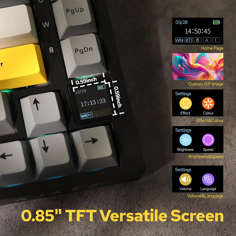 AK820/AK820Pro Gaming Mechanic - Gaming Keyboard Bluetooth avis et prix