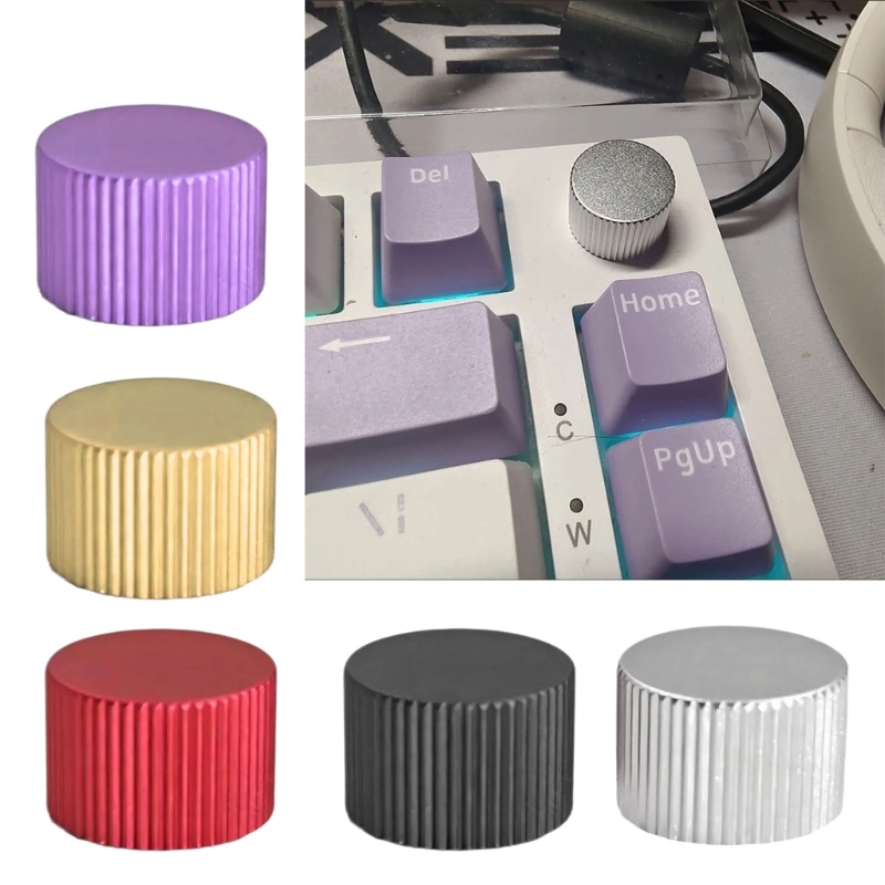 Stylish Metal Control Knob For - Gaming Keyboard Types avis et prix