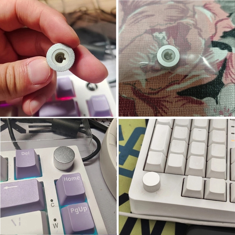 Stylish Metal Control Knob For - Gaming Keyboard Types avis et prix