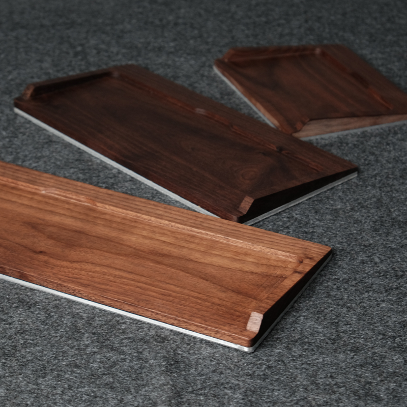 Kashcy Walnut Solid Wooden Tra - Wrist Rest Wood avis et prix