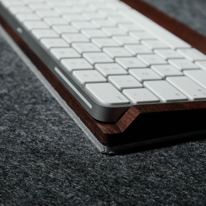 Kashcy Walnut Solid Wooden Tra - Wrist Rest Wood avis et prix