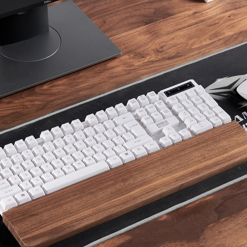 30/36/44cm Solid Walnut Keyboa - Wrist Rest Wood avis et prix