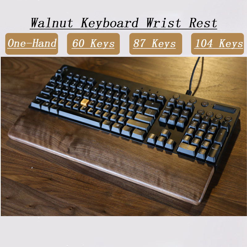 One-Hand Oak Walnut Wooden Key - Wrist Rest Wood avis et prix