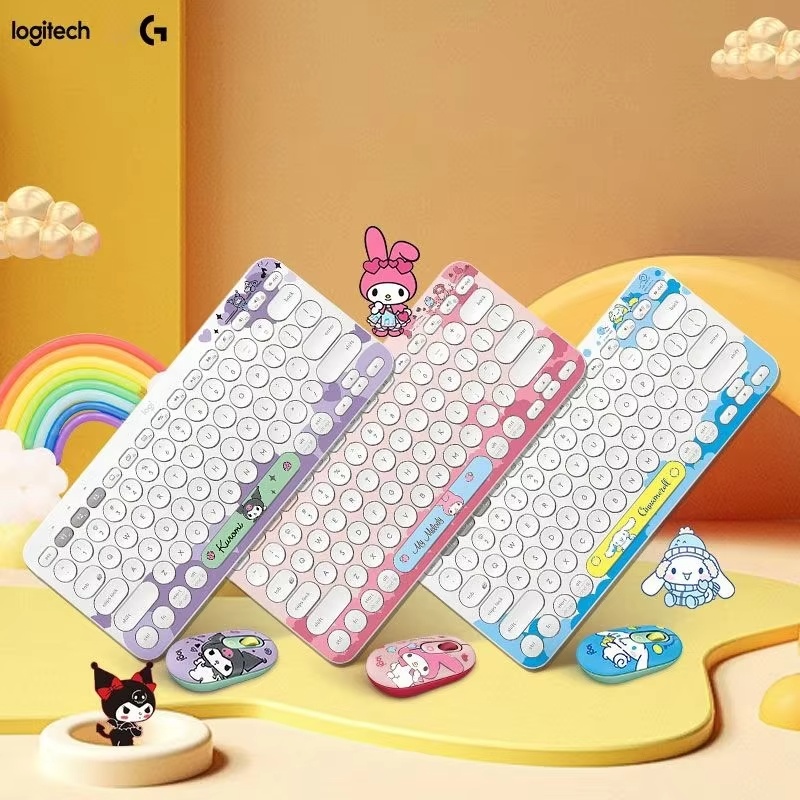 Logitech K380 Sanrio Cinnamoro - Gaming Keyboard Mouse Set avis et prix