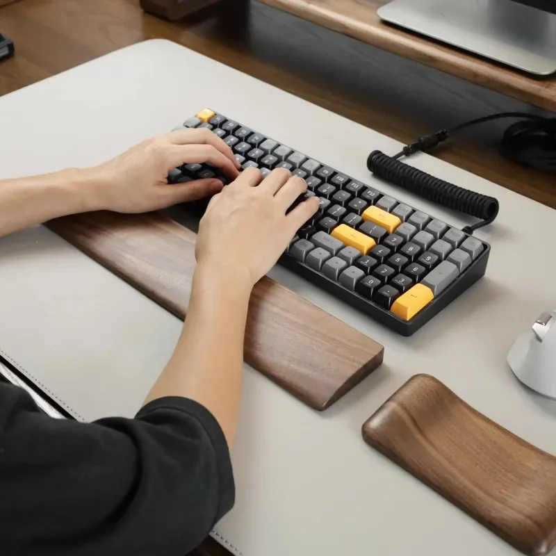 Walnut Wood Palm Rest Mechanic - Wrist Rest Wood avis et prix