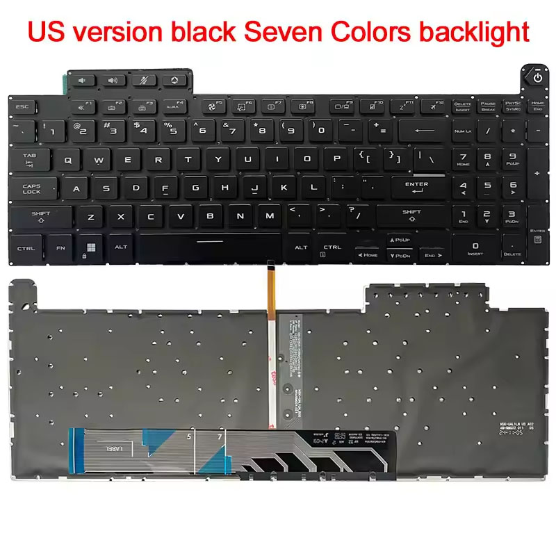US Layout Keyboard With Backli - Gaming Keyboard Asus avis et prix