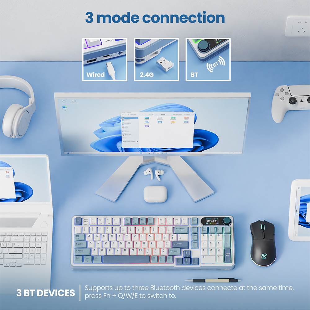 RK ROYAL KLUDGE S98 Mechanical - Gaming Keyboard Mobile avis et prix