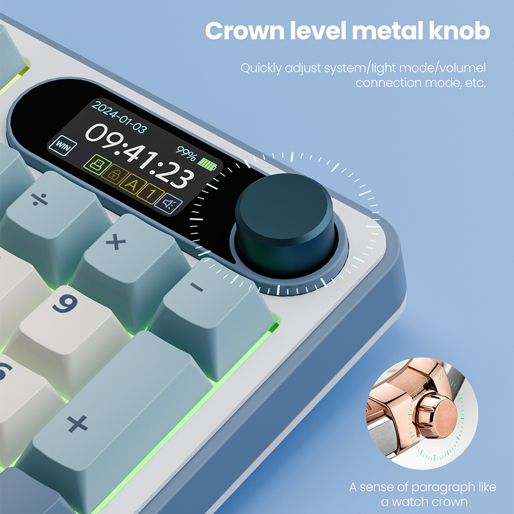 RK ROYAL KLUDGE S98 Mechanical - Gaming Keyboard Mobile avis et prix
