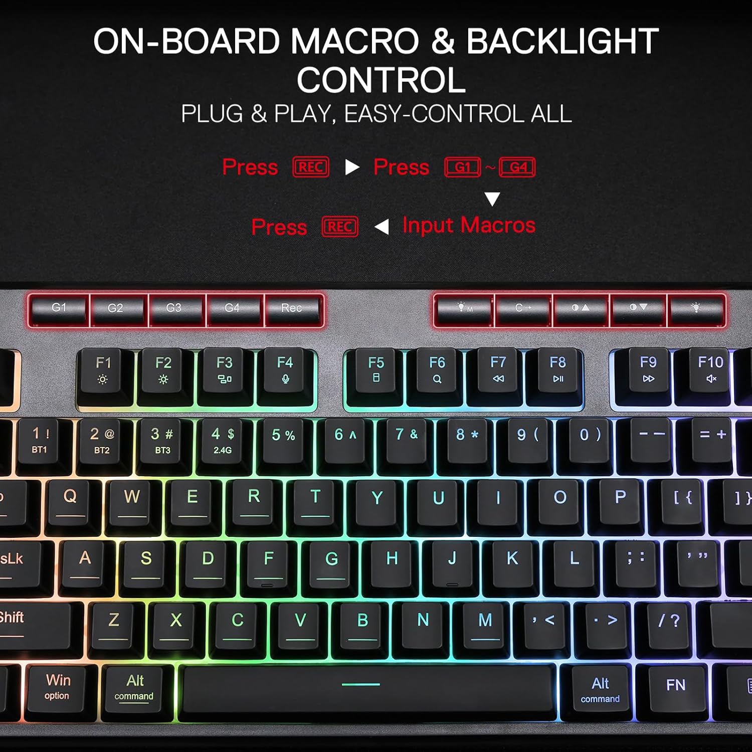 Redragon K516 PRO Shiva TKL RG - Gaming Keyboard Mobile avis et prix