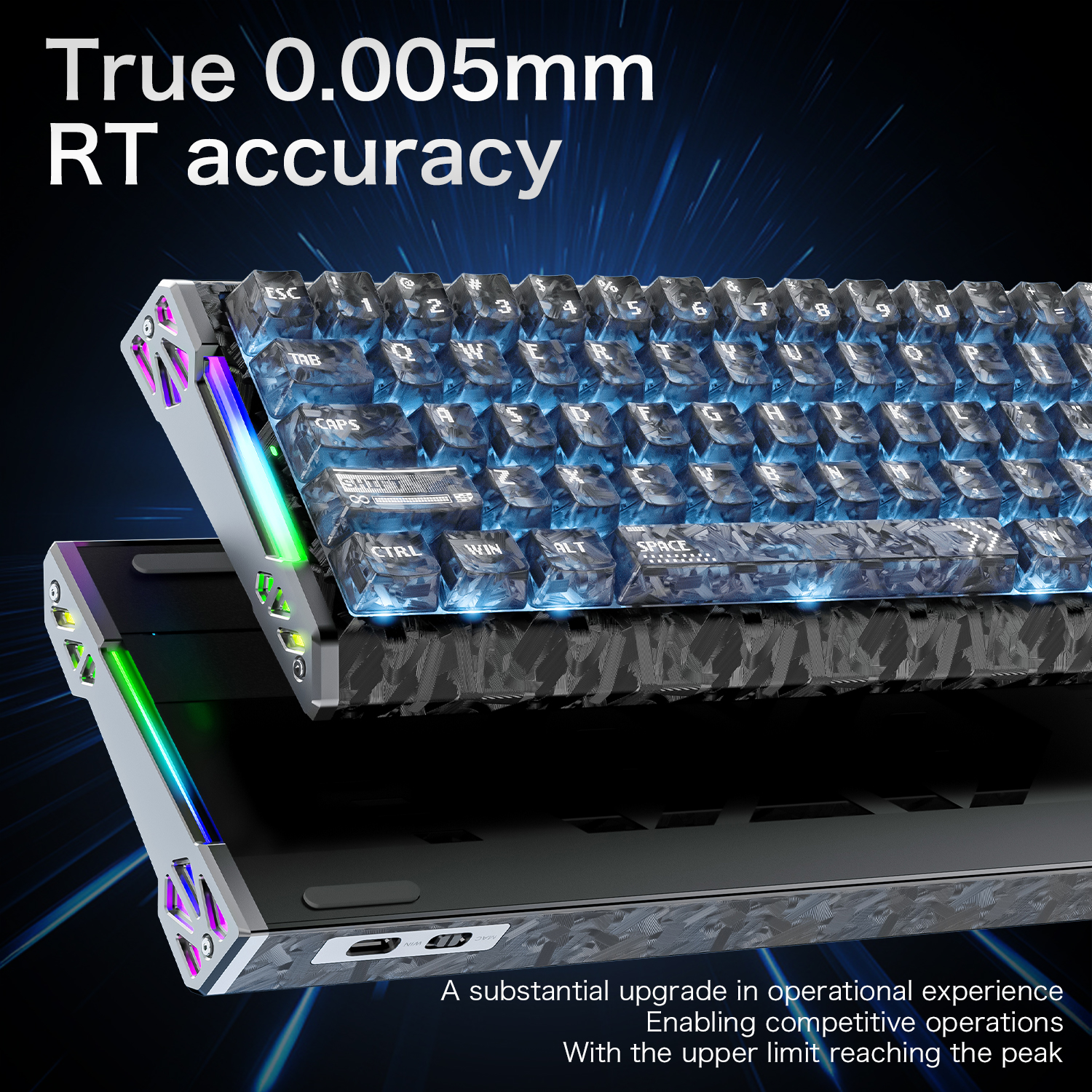 ATTACK SHARK R68 HE  magnetic  - Keyboard Gaming Mac avis et prix
