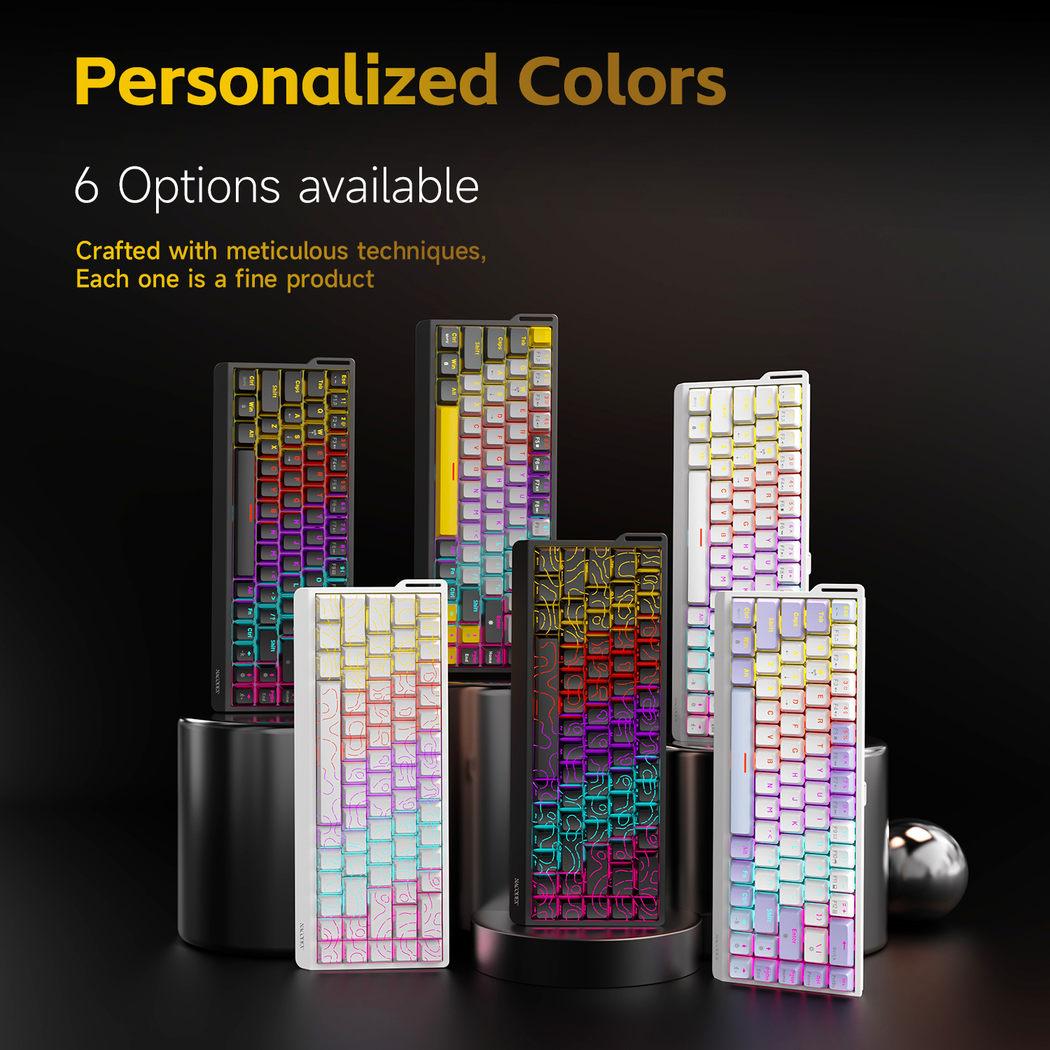 AJAZZ NK68V2 Single-Mode Wired - Keyboard Gaming Transparent avis et prix