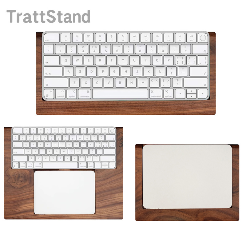 2 in 1 Walnut Solid Wooden Tra - Wrist Rest Wood avis et prix