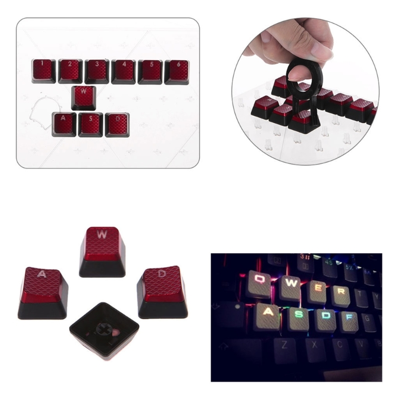 10 Keys Backlit Keycaps Non-sl - Gaming Keyboard Non Mechanical avis et prix