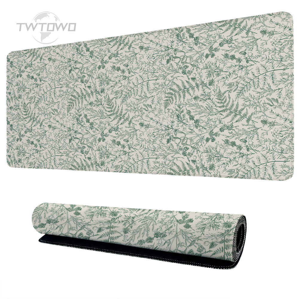 Mouse Pad Gaming Green Flower  - Gaming Keyboard Non Mechanical avis et prix