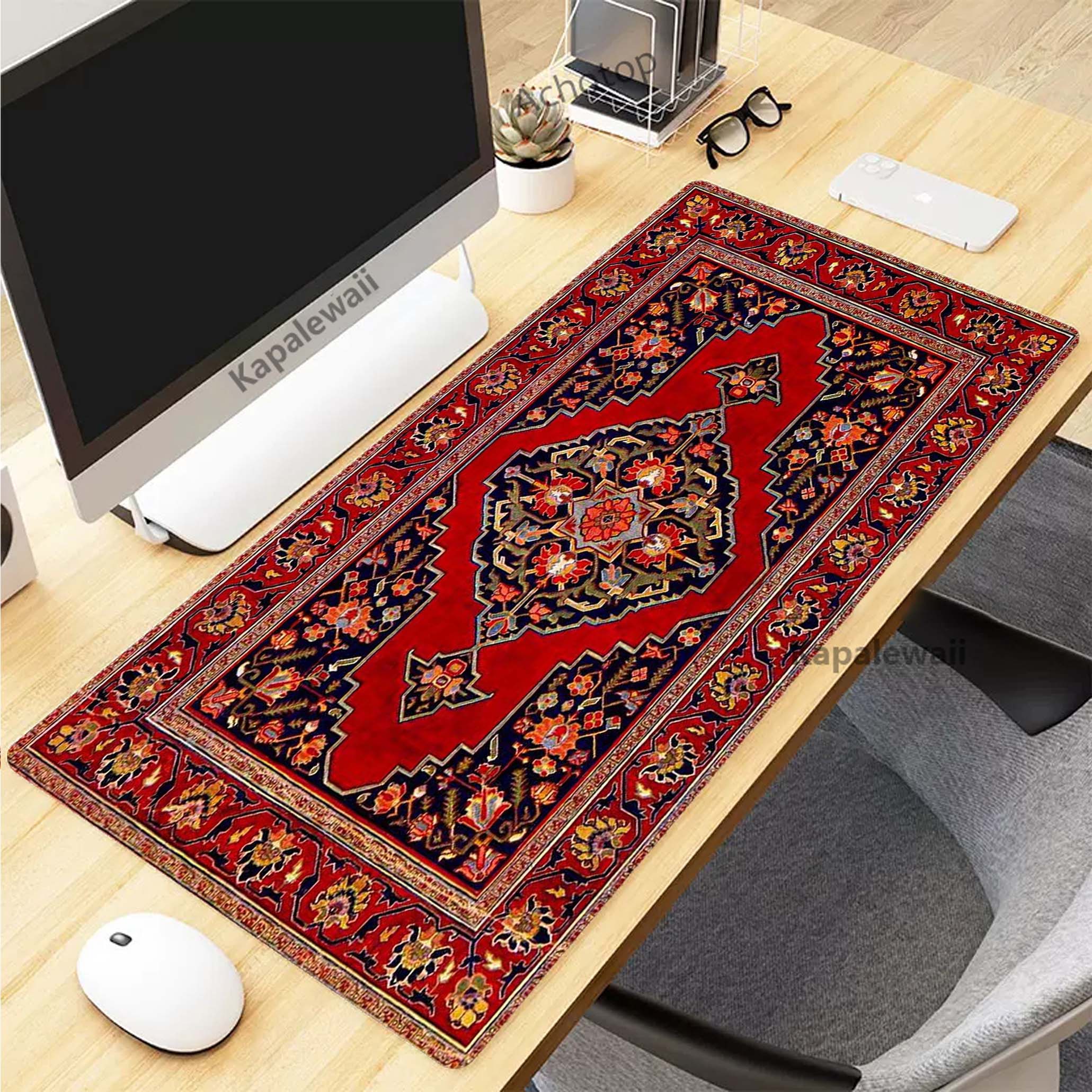Retro Persian Carpet Mouse Pad - Keyboard Mouse Bundle Gaming avis et prix