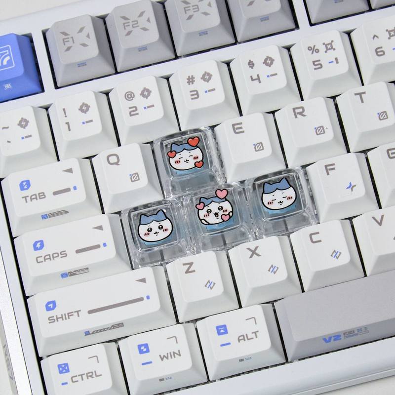 Chiikawa 4 Pcs Handmade Transp - Keyboard Gaming Transparent avis et prix