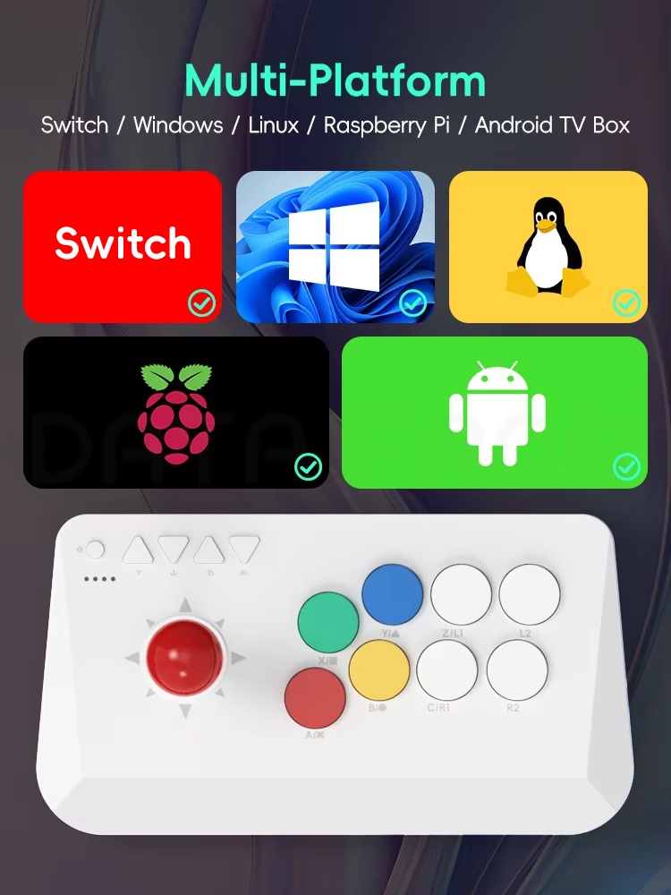 Data Frog Game Arcade Keyboard - Gaming Keyboard Mobile avis et prix