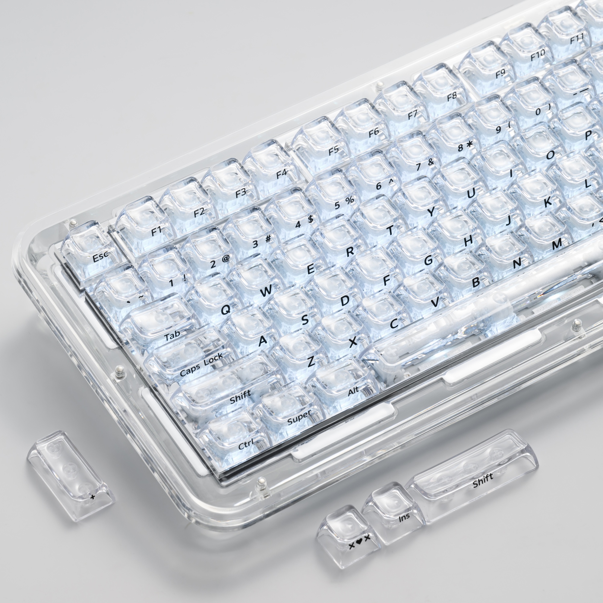 XVX Crystal Transparent SA Pro - Keyboard Gaming Transparent avis et prix