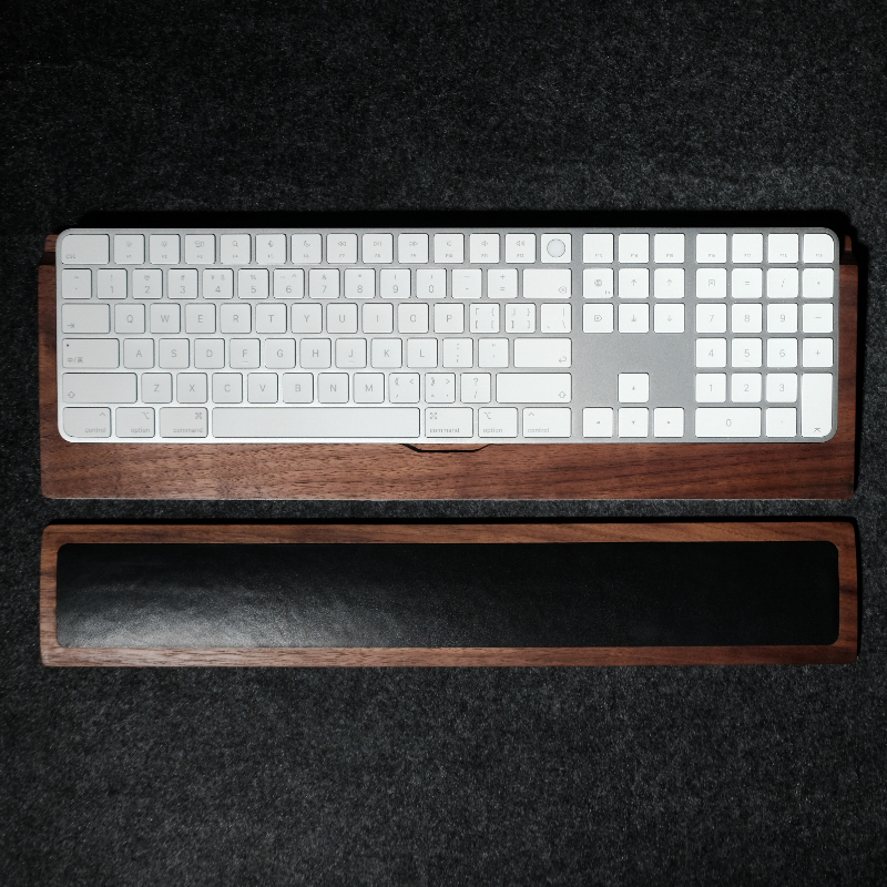 Woody Cowhide Palm Rest for Me - Wrist Rest Wood avis et prix