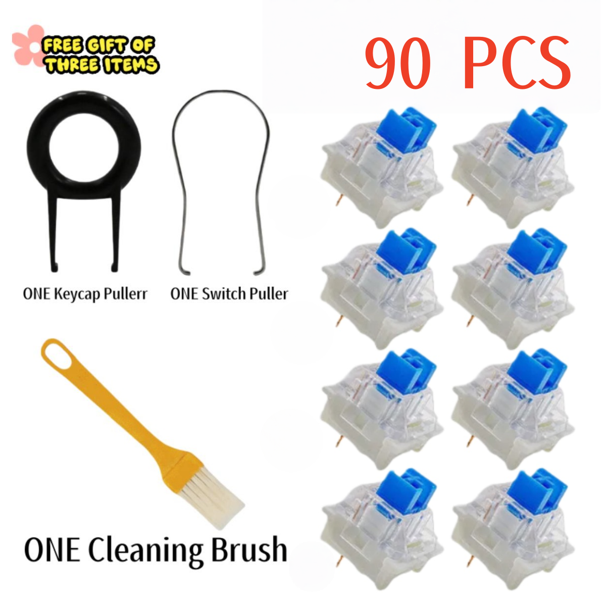 iTLY 90Pcs Keyboard Switch Key - Gaming Keyboard Mobile avis et prix