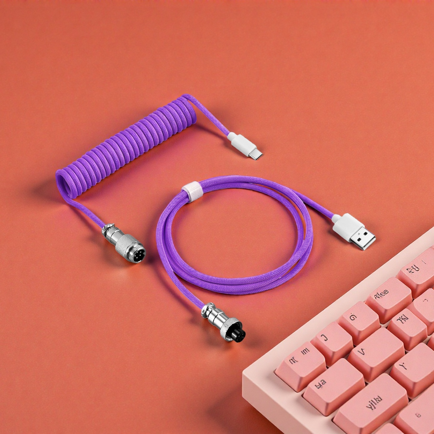 Type C USB aviator coiling cab - Gaming Keyboard Types avis et prix
