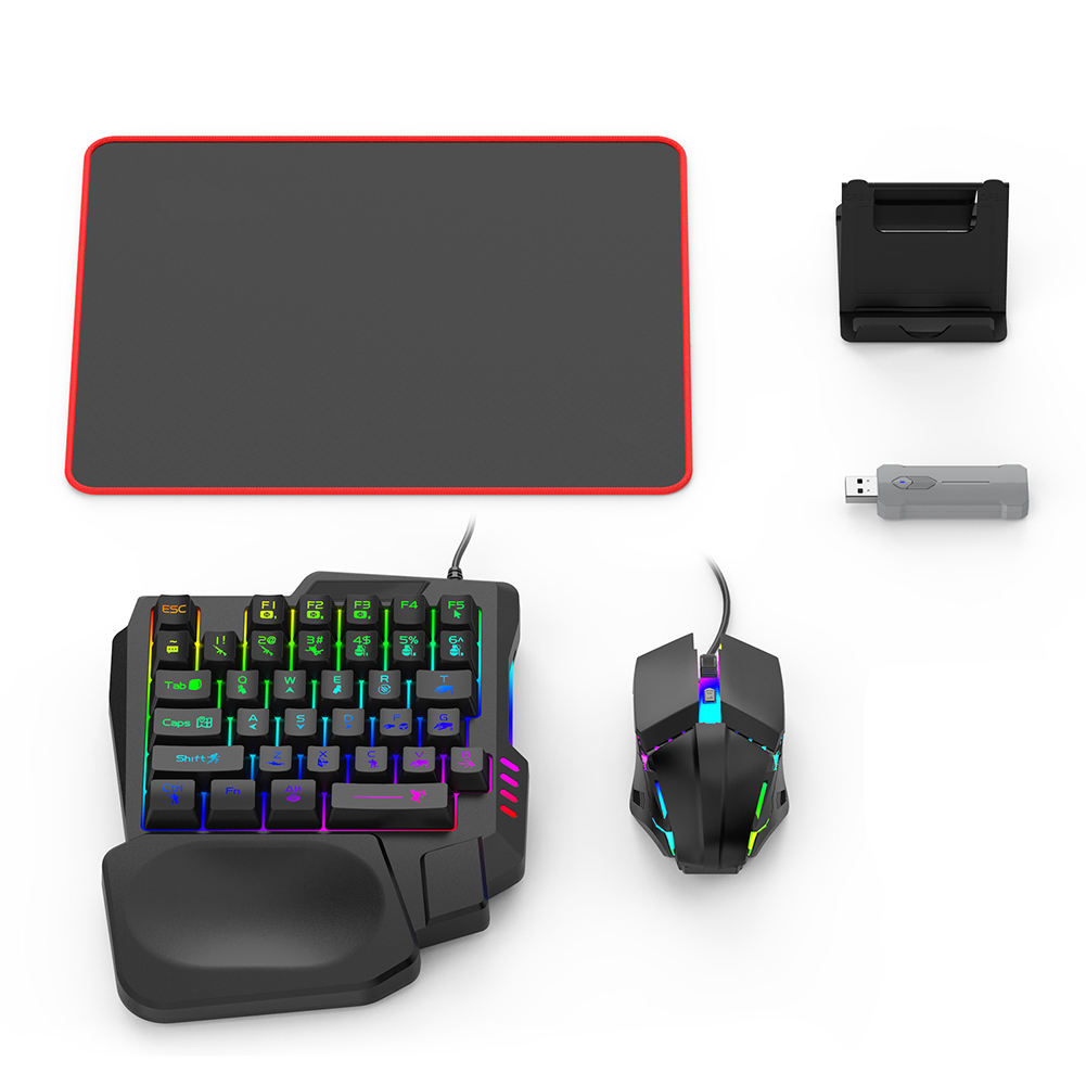 5 in 1 Mobile Game Converter K - Gaming Keyboard Mobile avis et prix