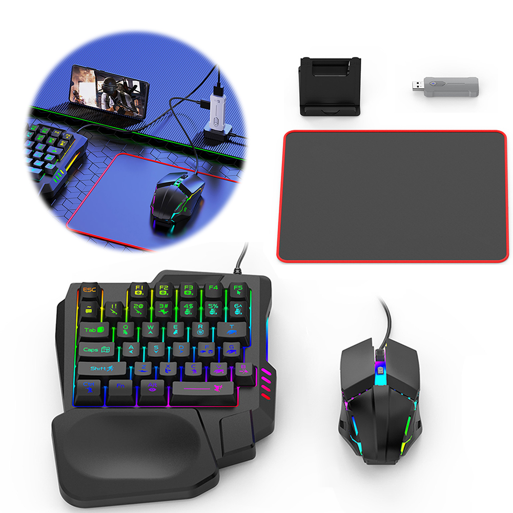 5 in 1 Mobile Game Converter K - Gaming Keyboard Mobile avis et prix