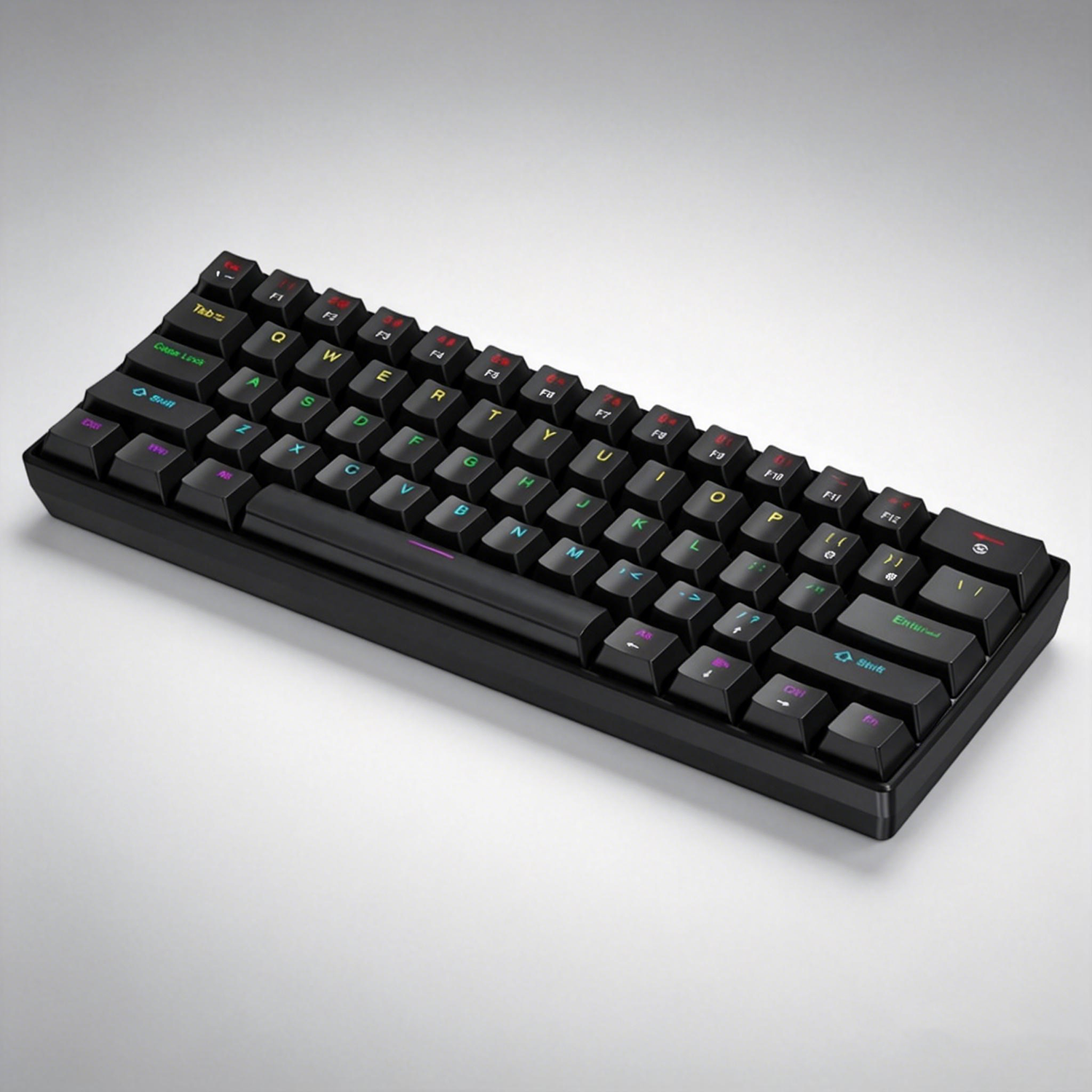 K61 Wired Mechanical Gaming Ke - Keyboard Gaming Transparent avis et prix