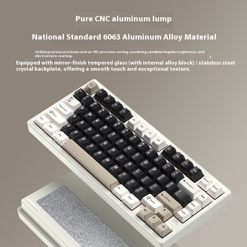 Wireless Bluetooth RAINY75 Cus - Gaming Keyboard Bluetooth avis et prix