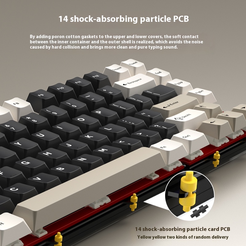 Wireless Bluetooth RAINY75 Cus - Gaming Keyboard Bluetooth avis et prix