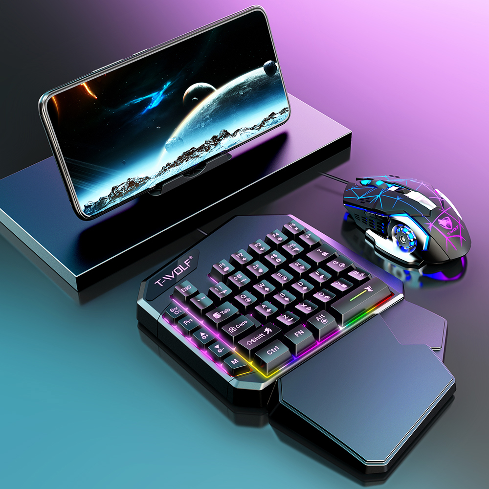 NEW HOT Game Artifact OneHande - Gaming Keyboard Mouse Set avis et prix